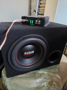 Subwoofer + zosilňovač - 5