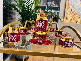 Luxusná porcelánová súprava – Valaska Belá Czechoslovakia - 5