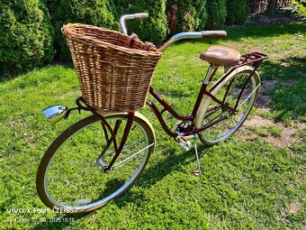 Štýlový mestský retro bicykel Fuji Mio Amore 2013 - 5