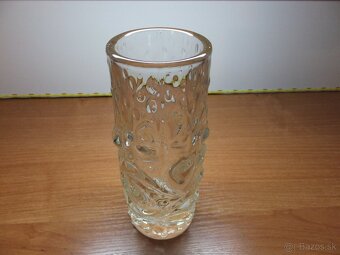 Fr. Pečený, masivní pěkná těžká váza, brus dna. - 5