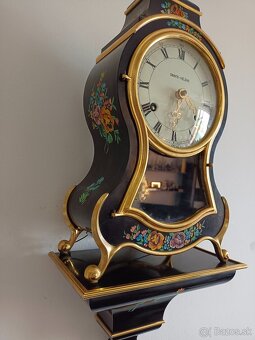 Boulle hodiny starožitný, Swiss made, Saints Helena - 5