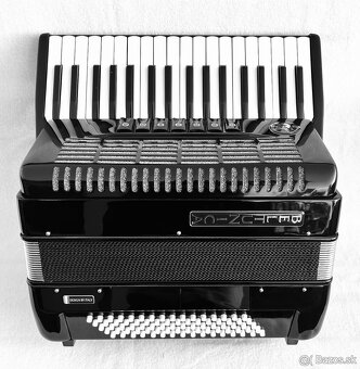 Nový akordeón BELTUNICA VIVALDI 80 basový- krásny zvuk, ľahu - 5