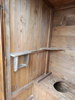 Drevená latrína - 5