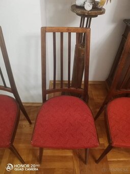 Starozitny stol so stolickami - 5