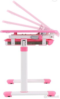 Detsky písací stôl nastaviteľný, rastúci - 5