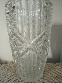 Kryštálová váza Bohemia krystal, 20cm, bez poškodeni - 5