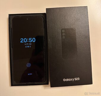 Predám SAMSUNG GALAXY S23 256gb PHANTOM BLACK - 5