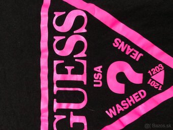 GUESS originál black damske tricko S/M - 5