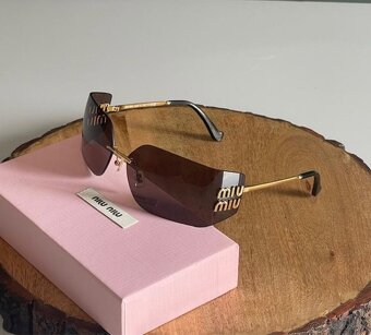 MIU MIU hnedé okuliare - 5