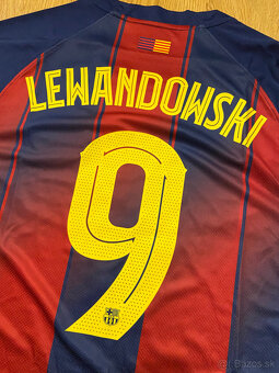 Barcelona dres Lewandowski 9 – Liga majstrov – veľkosti M,L - 5