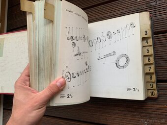 PORSCHE 356 originalni montazni manual a katalog dielcov - 5