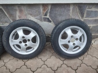 Predám elektróny 4x108 165/70 r13 - 5