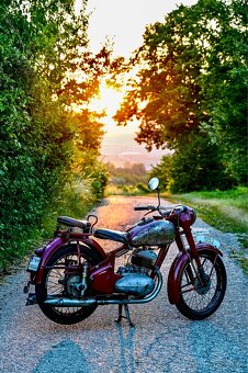 jawa perak 350 povodny autenticky stav s tp - 5