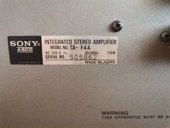 Sony TAF4A - 5