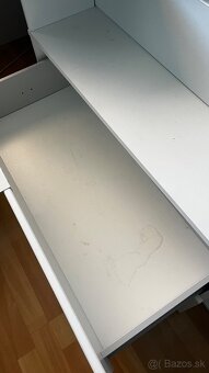 Detská posteľ s písacím stolom a ukladacím priestorom - 5
