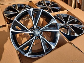 Sada ALU 5x112 R19 design RS MACHINED BLACK - 5