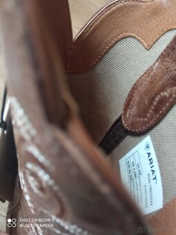 Ariat western čižmy - 5
