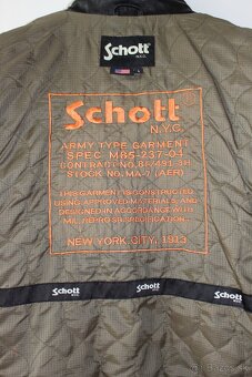 Original Schott N.Y.C. kožená bunda veľk.L - 5