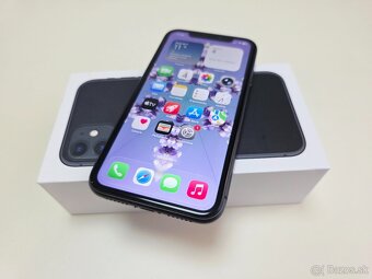 APPLE IPHONE 11 128GB BLACK ,ZDRAVIE BATERKY 100% - 5