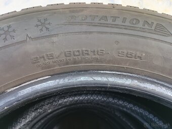 Zimné pneu Dunlop, 215/60 R16 - 5