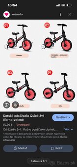 Detské odrážadlo 3 v 1 - 5