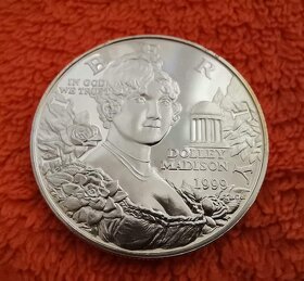Strieborné mince USA - 5