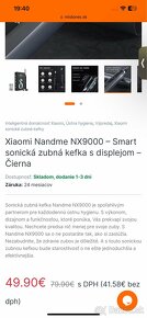 Xiaomi Nandme NX9000 – Smart sonická zubná kefka– Čierna - 5