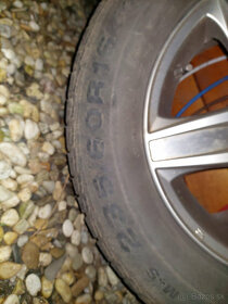 Hlinikové disky +pneu na vozidlo 4ks TOYOTA RAV - 5