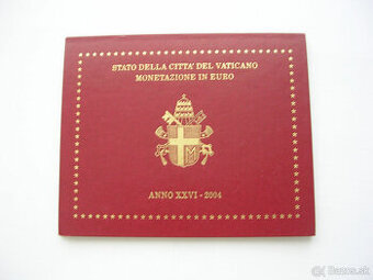 VATIKAN 2004 Tretia sada euromincí pápež Ján Pavol II. č.2 - 5