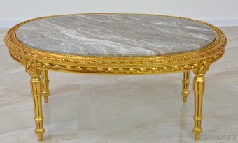 Zámecký salon - sedací souprava - 4 části - 5