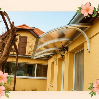 Hliníkový prístrešok nad dvere - 5