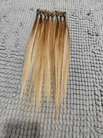 Vlasy ruské melírované 30-33cm, 80ks - 5