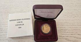 Kúpim do zbierky zlaté zberateľské mince od roku 1994-2024 - 5