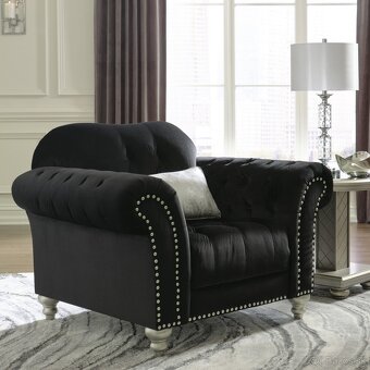 Luxusná sedacia súprava v štýle chesterfield - 5