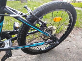 MODRÝ BICYKEL CTM, VEĽKOSŤ 20 - 5