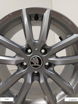 7,5J 5x112 R17 ET52 Vw Golf, Eos, Passat alu disky 1218 - 5