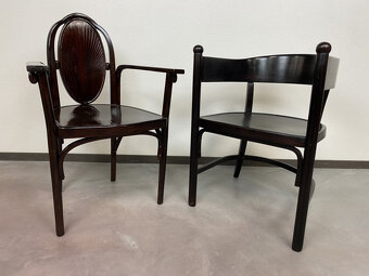 elegantné kreslá a stolíky Thonet 1900-1930 - 5