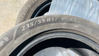 Predám letné pneumatiky Matador 235/55 R17 - 5