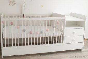 Rastúca detská posteľ KIT MÖBELIX 70x140 - 90x200 - 5