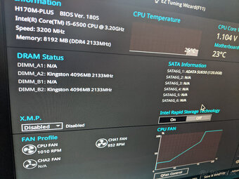 PC s1151, i5-6500, H170M-Plus, 8GB RAM, SSD 120GB - 5