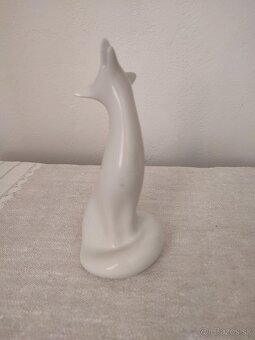 Royal dux líška brusel porcelánová soška - 5