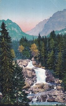 Staré pohľadnice Vysoké Tatry, kolorované - 5