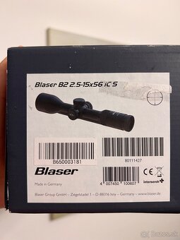 Blaser puškohlad so šínou - 5