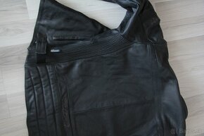Čierna kožená bunda GIFI - 5