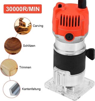 Elektrická ohraňovací frézka 580W - 5