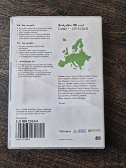 SKODA, VW DISCOVER MEDIA MIB2 SD KARTA - 5