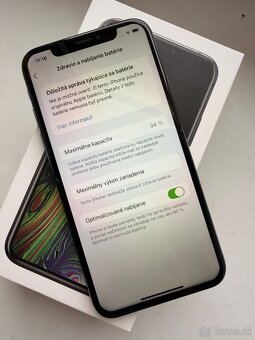 Predám iPhone XS 64 GB – Space Black - 5