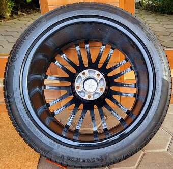 alu R20 5x112, senzory tlaku, zimné pneu 255/45, Tesla X - 5