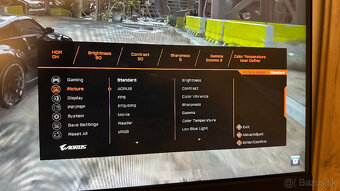 Predám Monitor Aorus AD27QD - IPS, 1440p, 144hz, HDR, G-Sync - 5