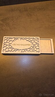 Drevené obálky na peniaze - 5
